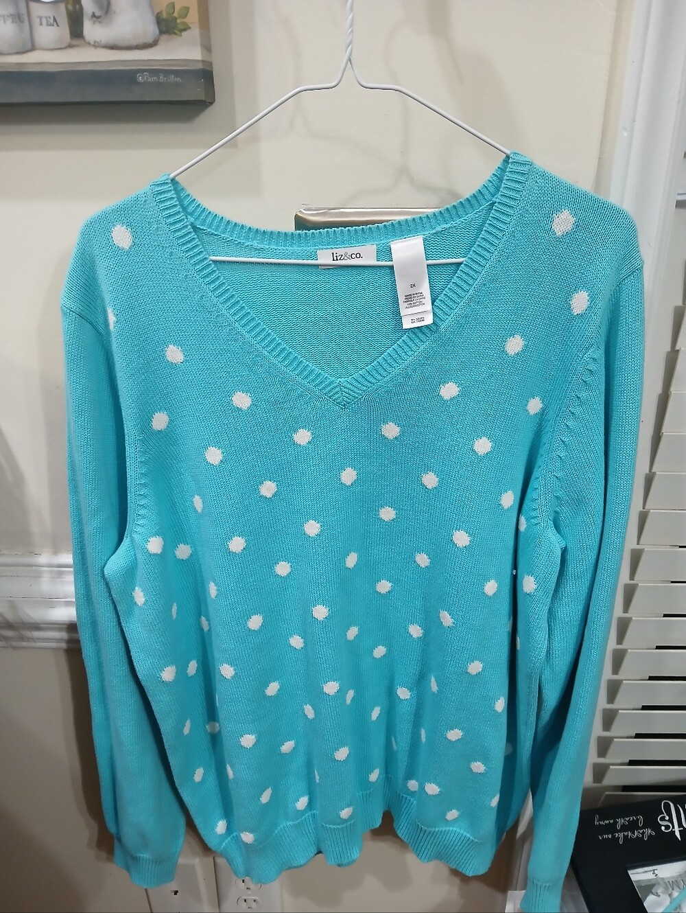liz & co sweater y2k